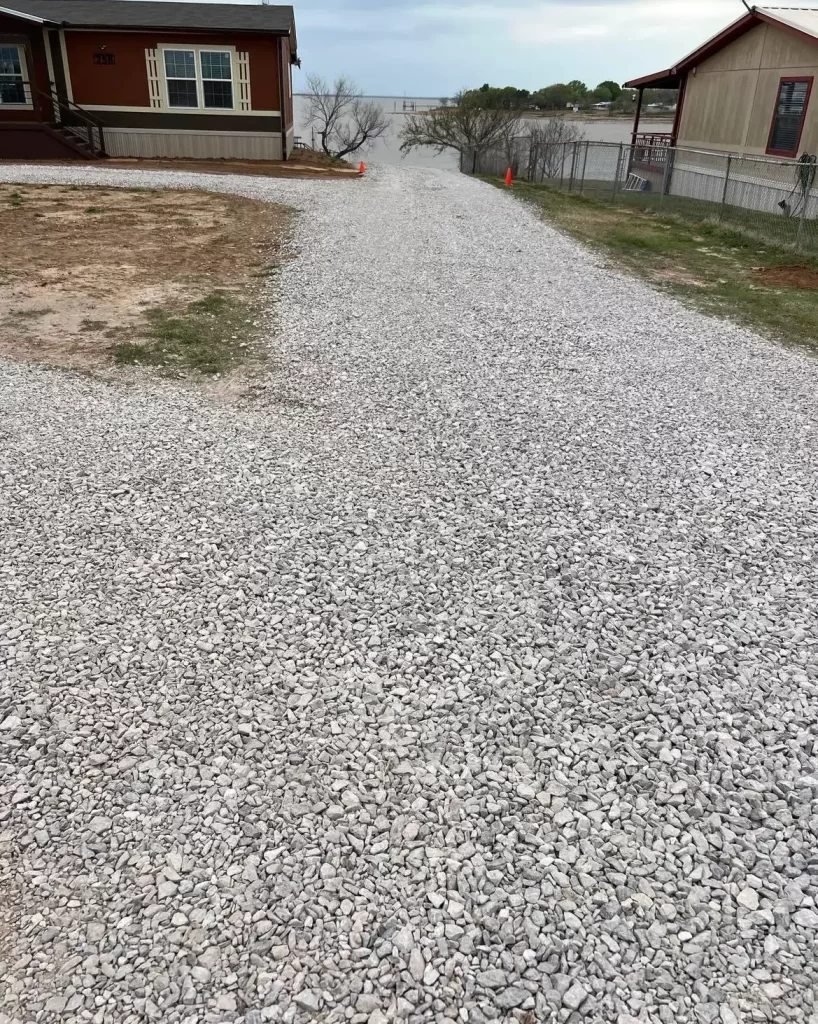 gravel driveways