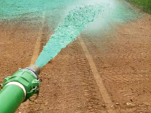 hydro-mulching